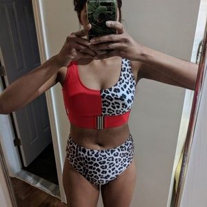 Wanderlust Tribe High waist print swimsuit- New!